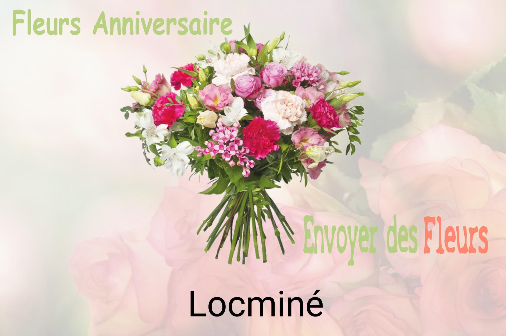 Bouquet de fleurs d’anniversaire livré à Locminé